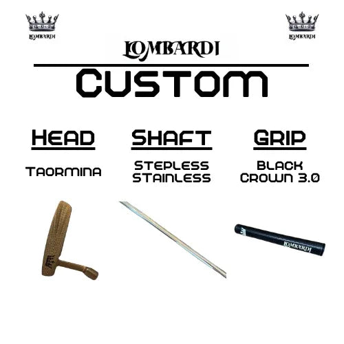 Lombardi Golf Custom Rose Gold Taormina Blade Golf Putter - GOLF LEAGUE