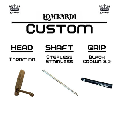 Lombardi Golf Custom Rose Gold Taormina Blade Golf Putter - GOLF LEAGUE