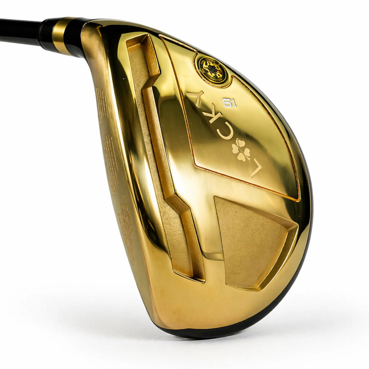 Lucky Golf Striker - Gold Hybrid Golf Club - 19° Loft