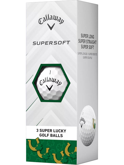 Callaway 2025 Supersoft Lucky Golf Balls