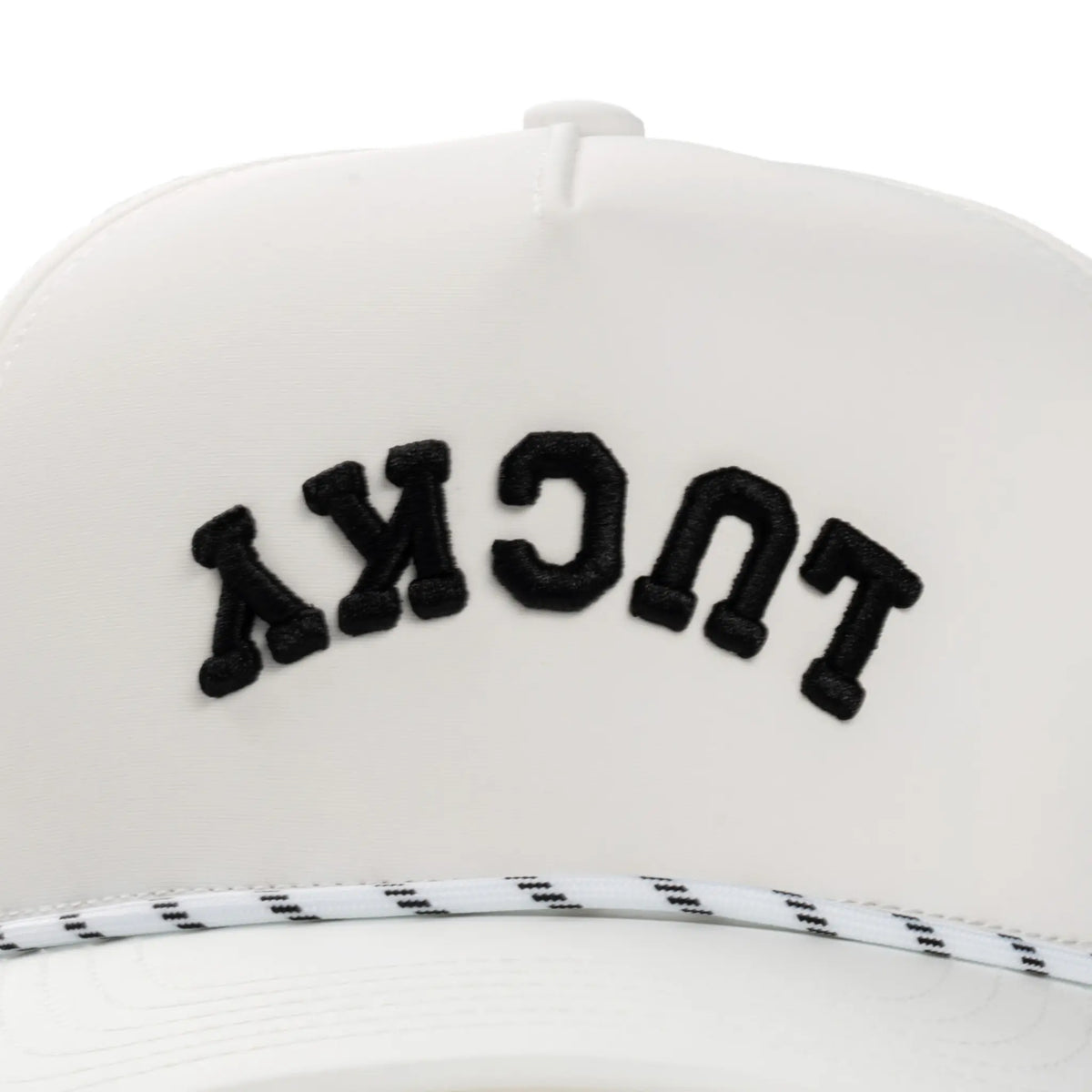 White Upside Down Hat