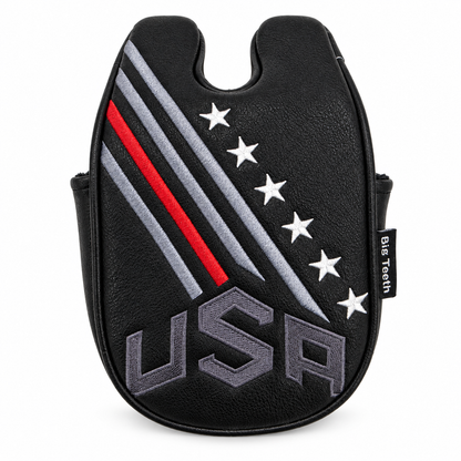 USA Red Stripe DF3 Center-Shaft Mallet Putter Cover