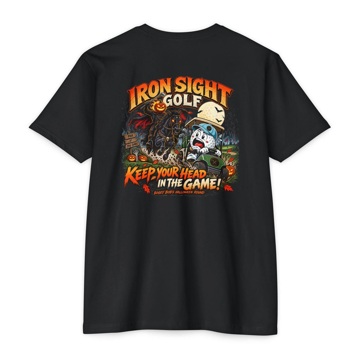 Bogey Bob Halloween Golf Graphic Tee