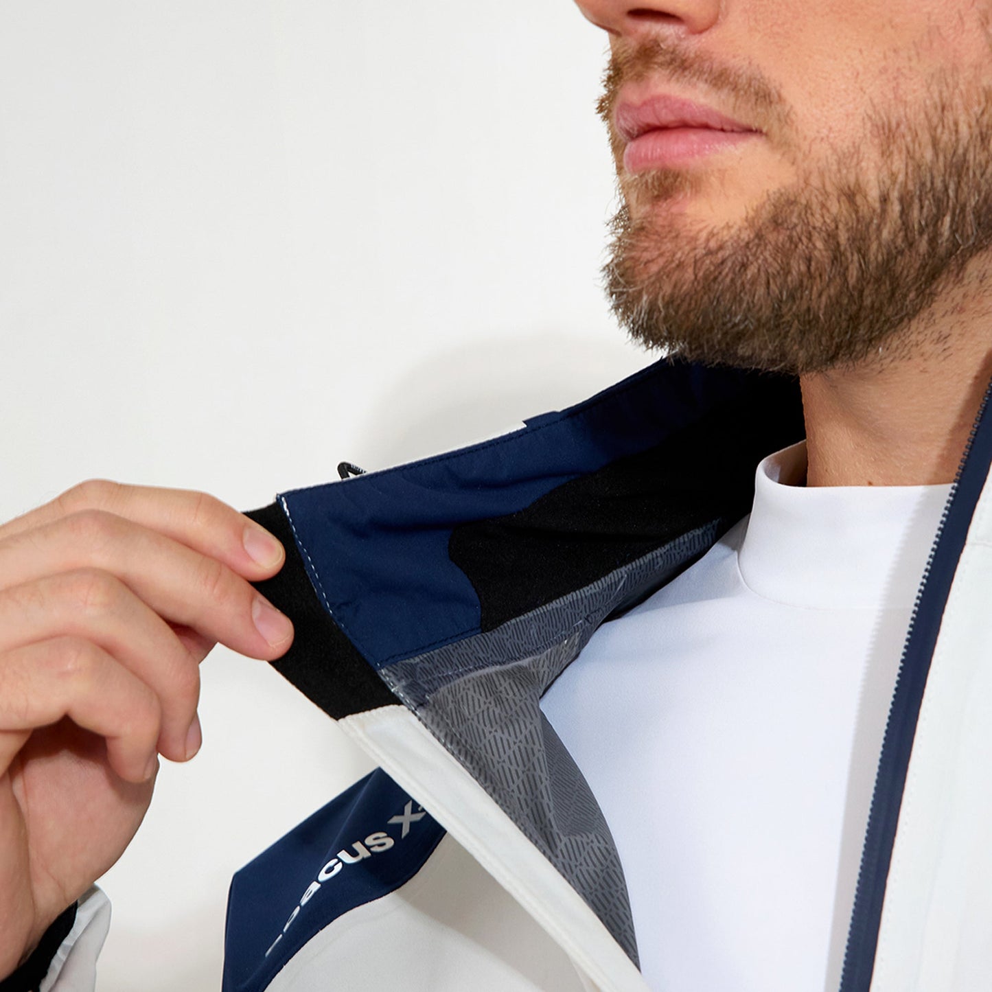 Men Pitch 37.5 technology waterproof half-zip (7.4oz)