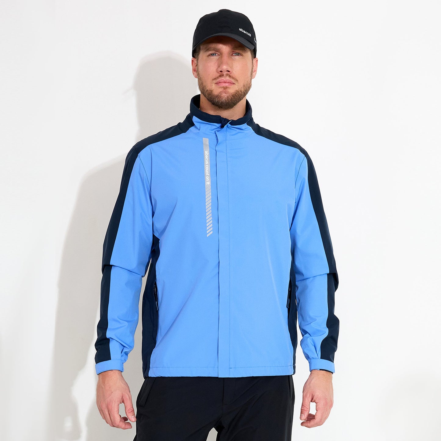 Mens Links Stretch Rain Jacket