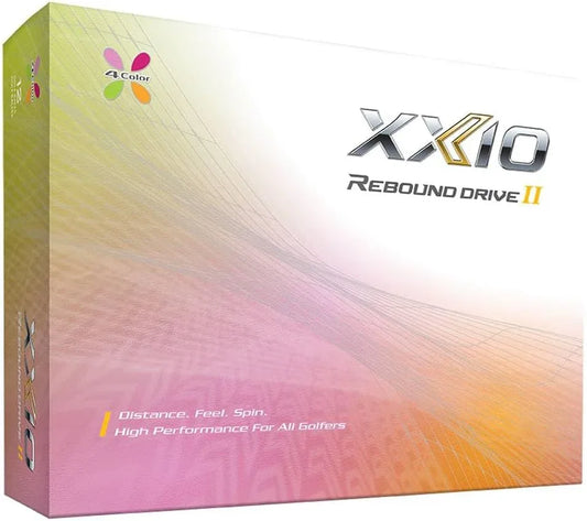 XXIO Rebound Drive 2 Premium White Dozen Golf Balls - GOLF LEAGUE