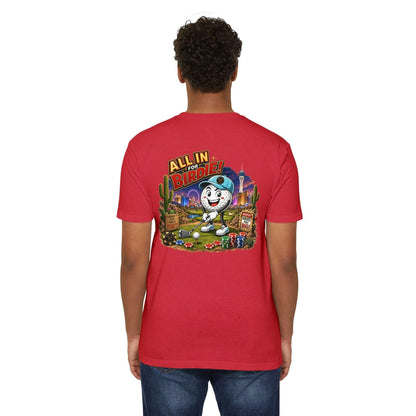 All In for Birdie Golf T-Shirt — Bogey Bob in las Vegas