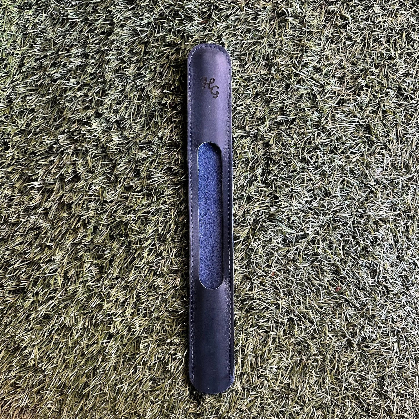 See Through Leather Cover (Navy)