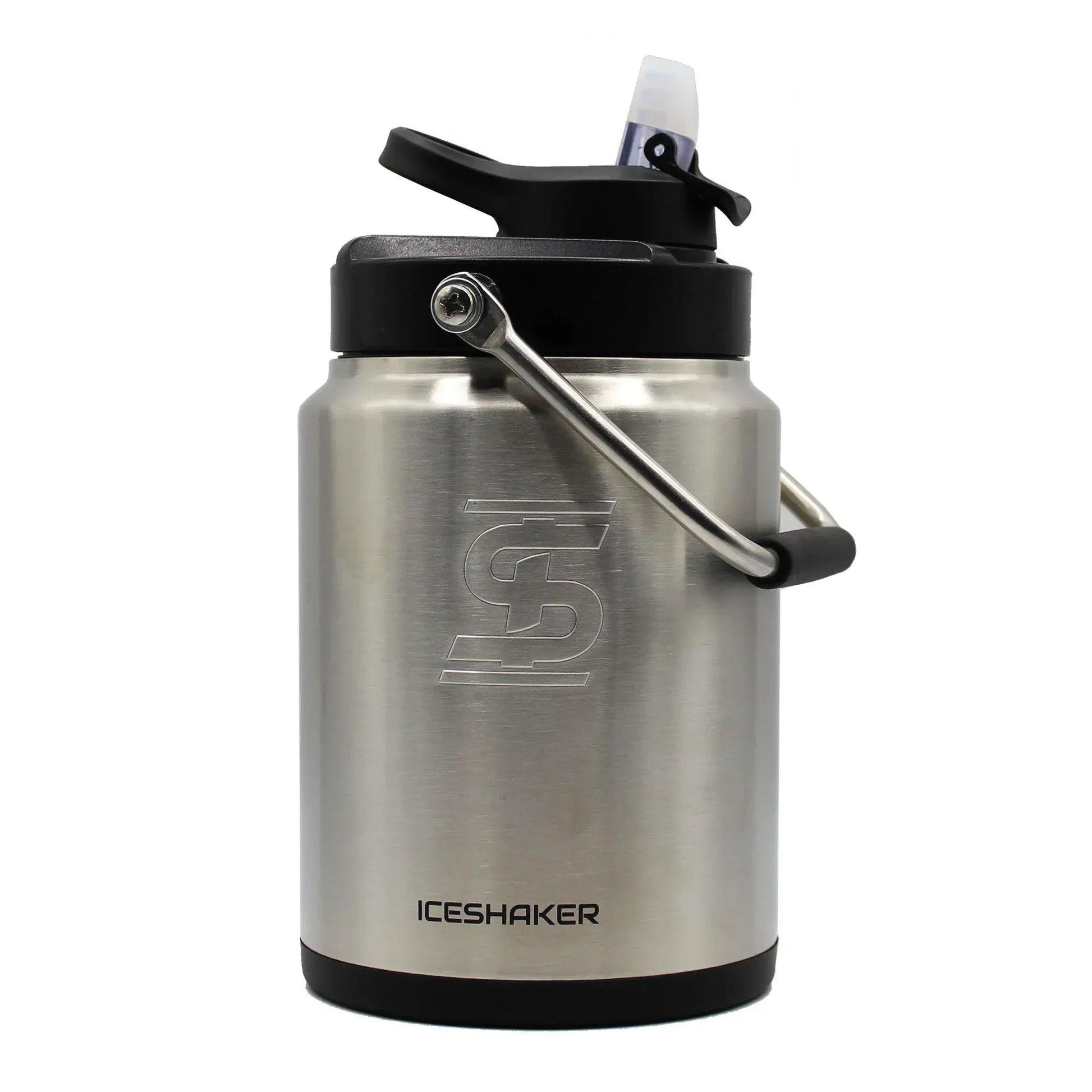 64STAINLESS_HalfGallonJug_StainlessSteel_3qtr_a2acbd9f-005b-4a1c-9849-6b3f16e9986f - GOLF LEAGUE