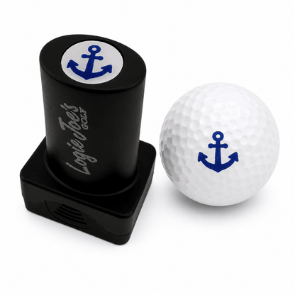Anchor Stamp | Quick-Dry Ink Stamper | Easy Ball Identification | Fun Golf Gift