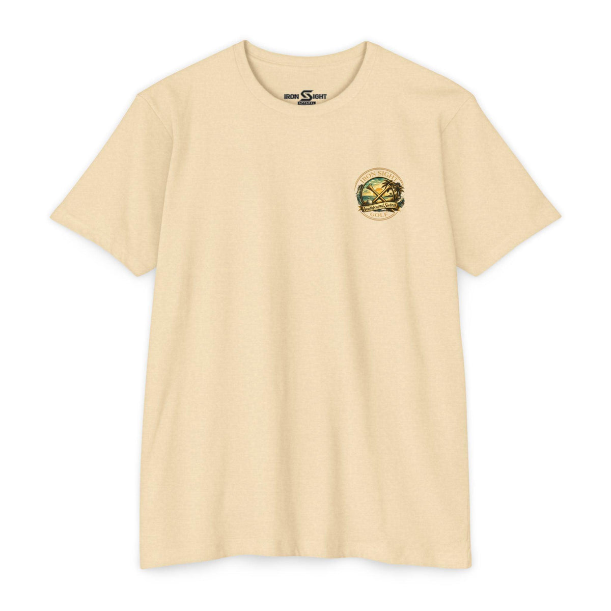 Golf Sunset T-Shirt — "The Southbound Swing" San Diego Golf Graphic