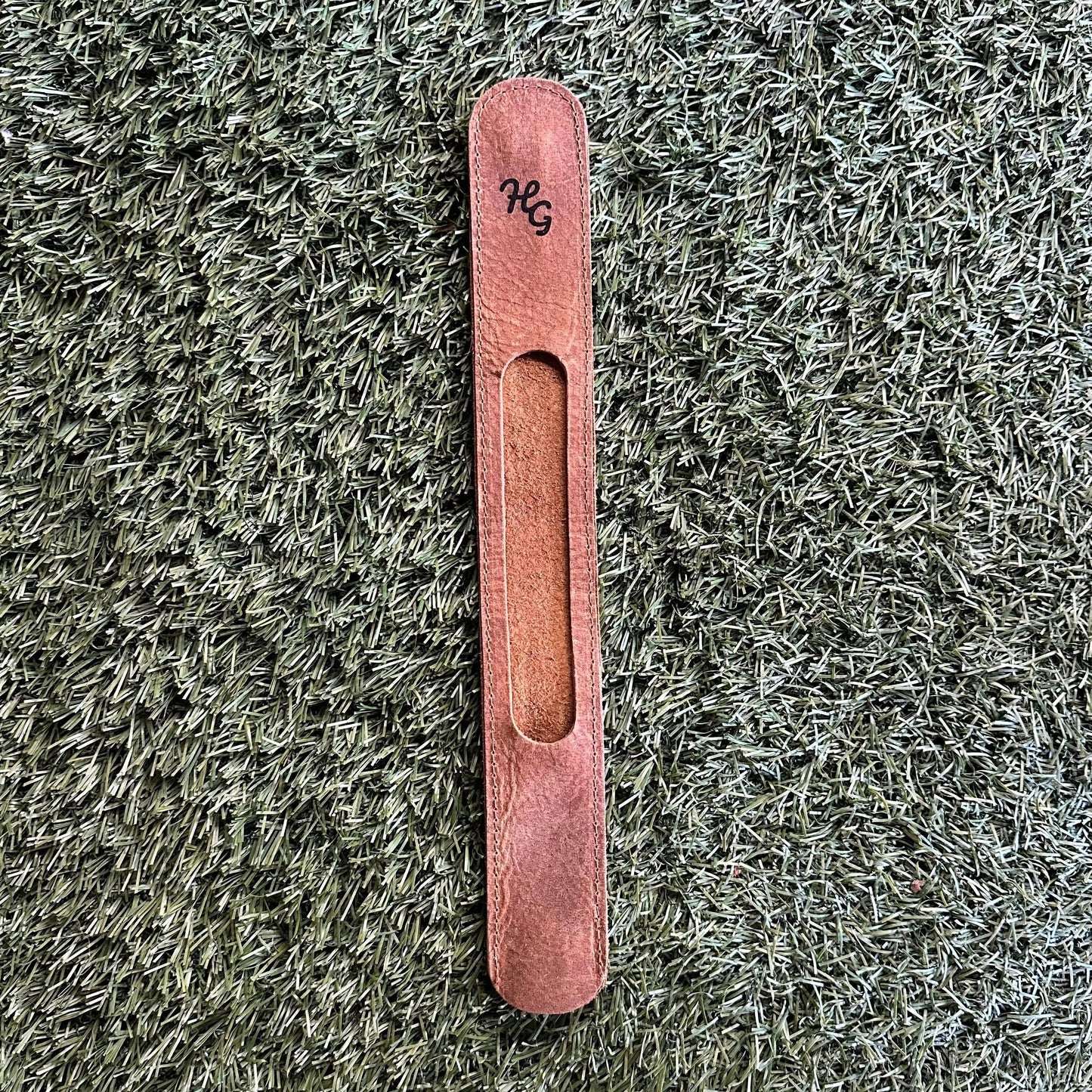 See Through Leather Cover (Brown)