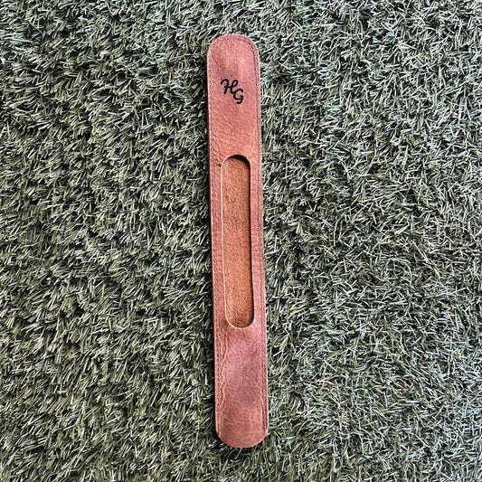 See Through Leather Cover (Brown)