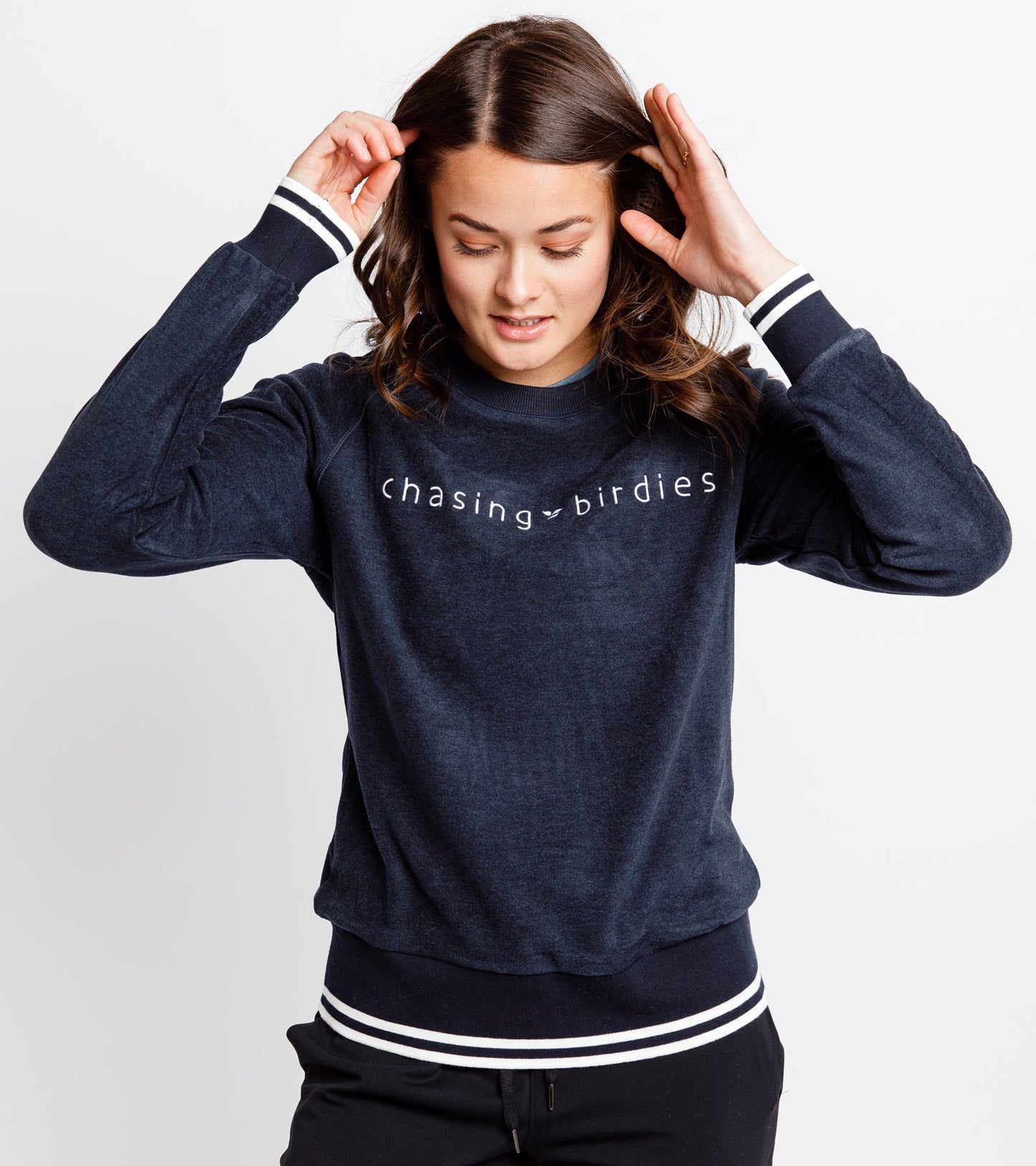 Chasing Birdies Varsity Sweatshirt