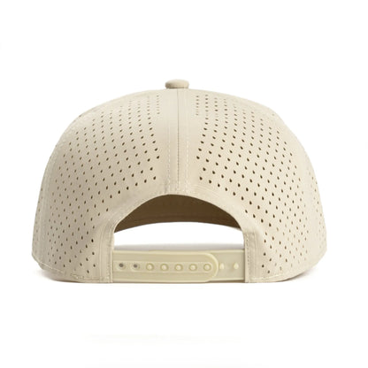 Tan Cursive Hat