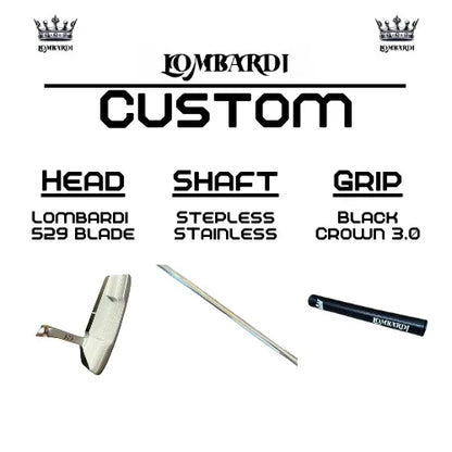 Lombardi Golf Custom 529 Blade Golf Putter - GOLF LEAGUE