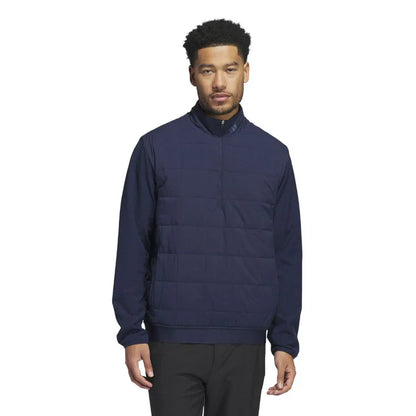 Adidas Ultimate365 Quilted DWR Half Zip Pullover