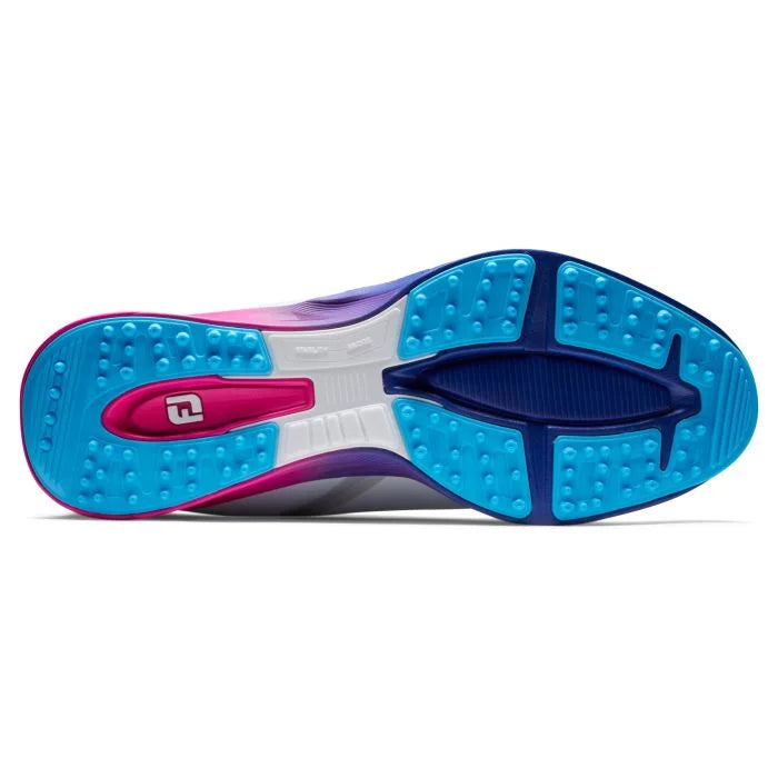 FootJoy Fuel Sport Golf Shoes - White/Pink 55455