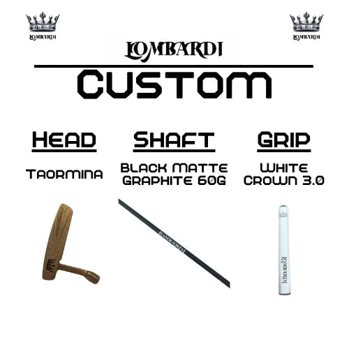 Lombardi Golf Custom Rose Gold Taormina Blade Golf Putter - GOLF LEAGUE