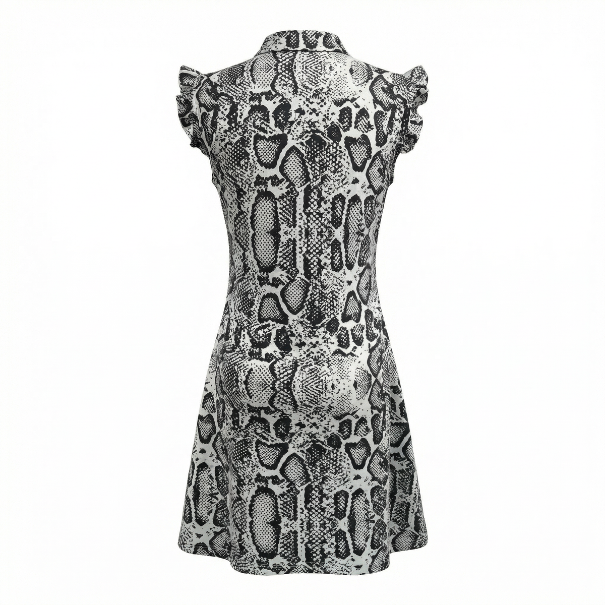 Scaled to Win Women's Snake Print Golf Dress | Sleeveless Performance Golf Dress