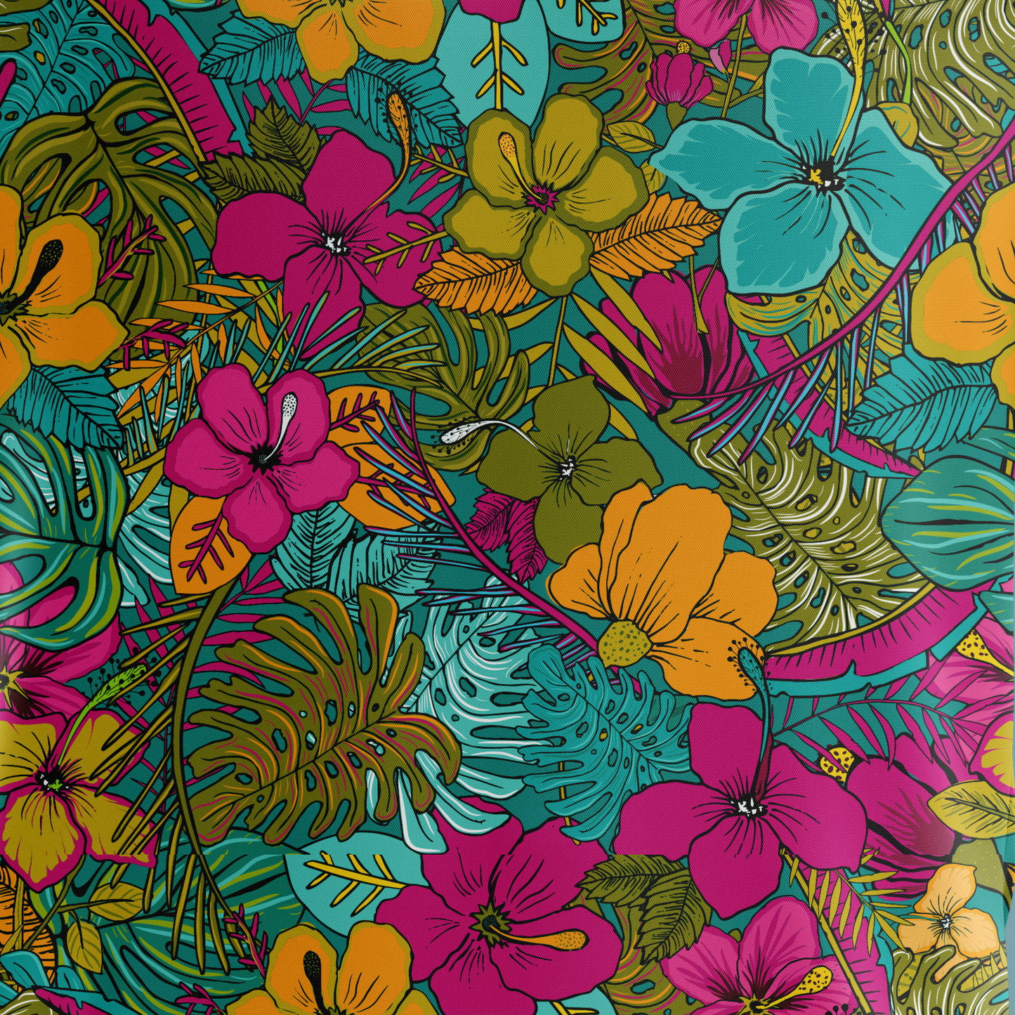 That '70s Shirt | Retro 70s Disco/Floral Golf Polo for Men