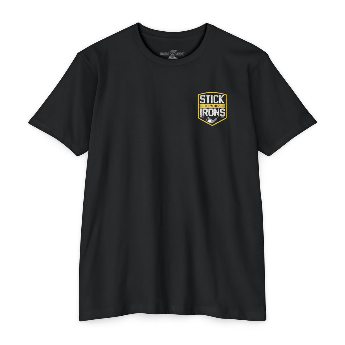 Stick To Your Irons Golf Graphic T-Shirt