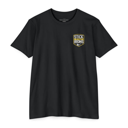 Stick To Your Irons Golf Graphic T-Shirt
