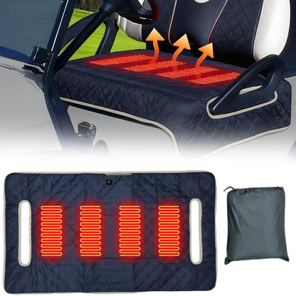 USB Heated Golf Cart Seat Cushion Winter Warmth Essential