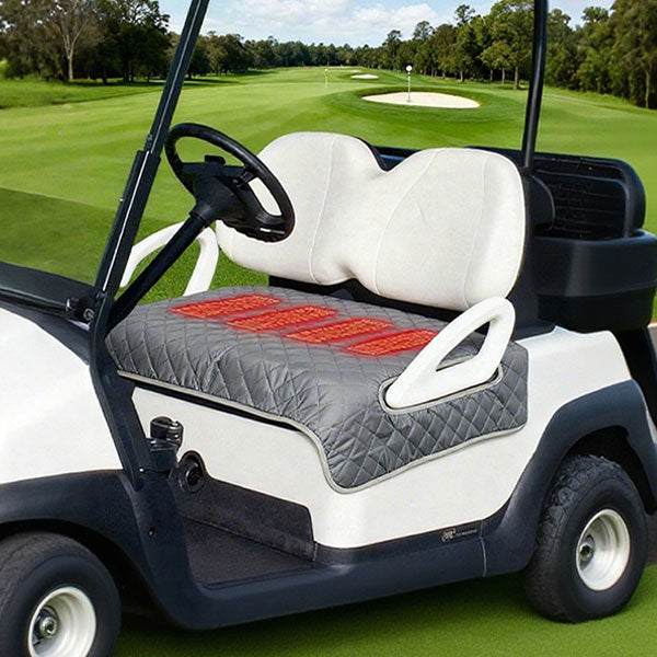 USB Heated Golf Cart Seat Cushion Winter Warmth Essential