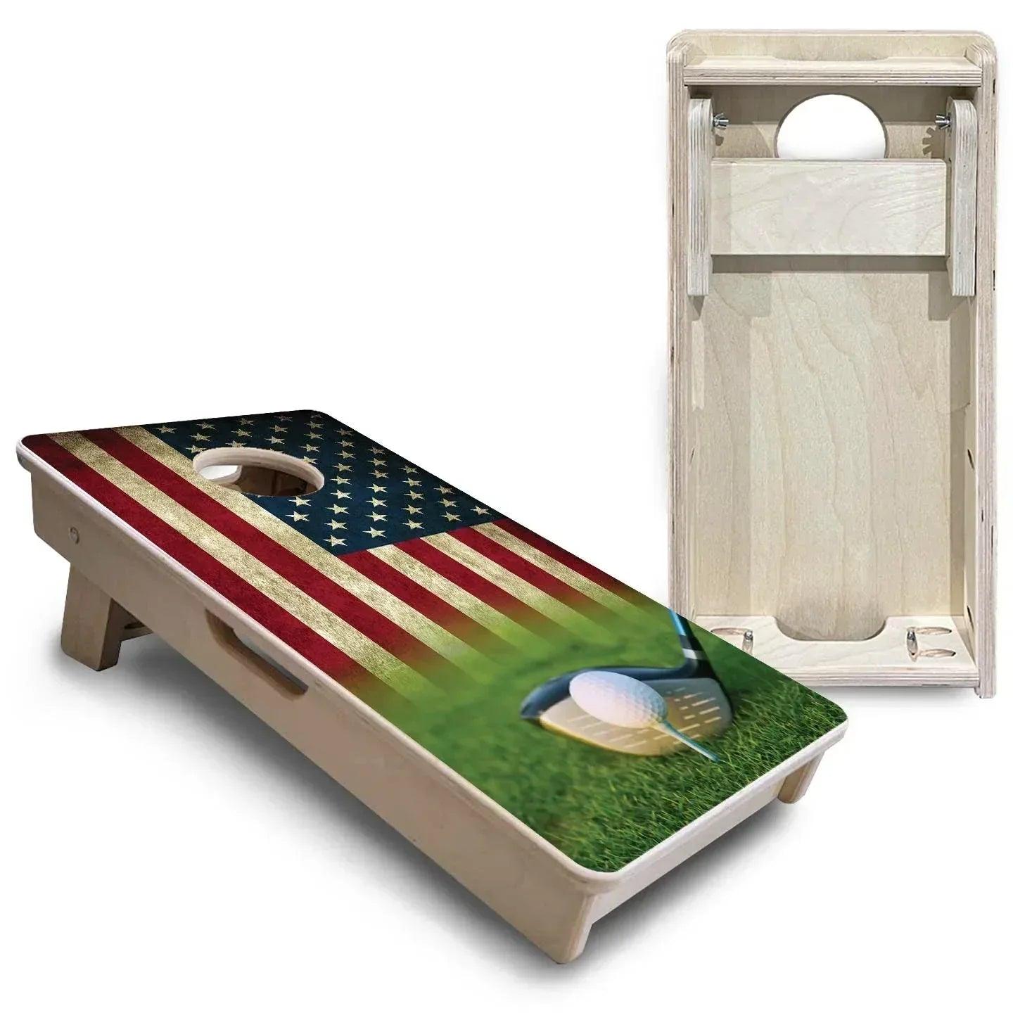 751_-_golf_flag_Mini_Overlap_Back - GOLF LEAGUE