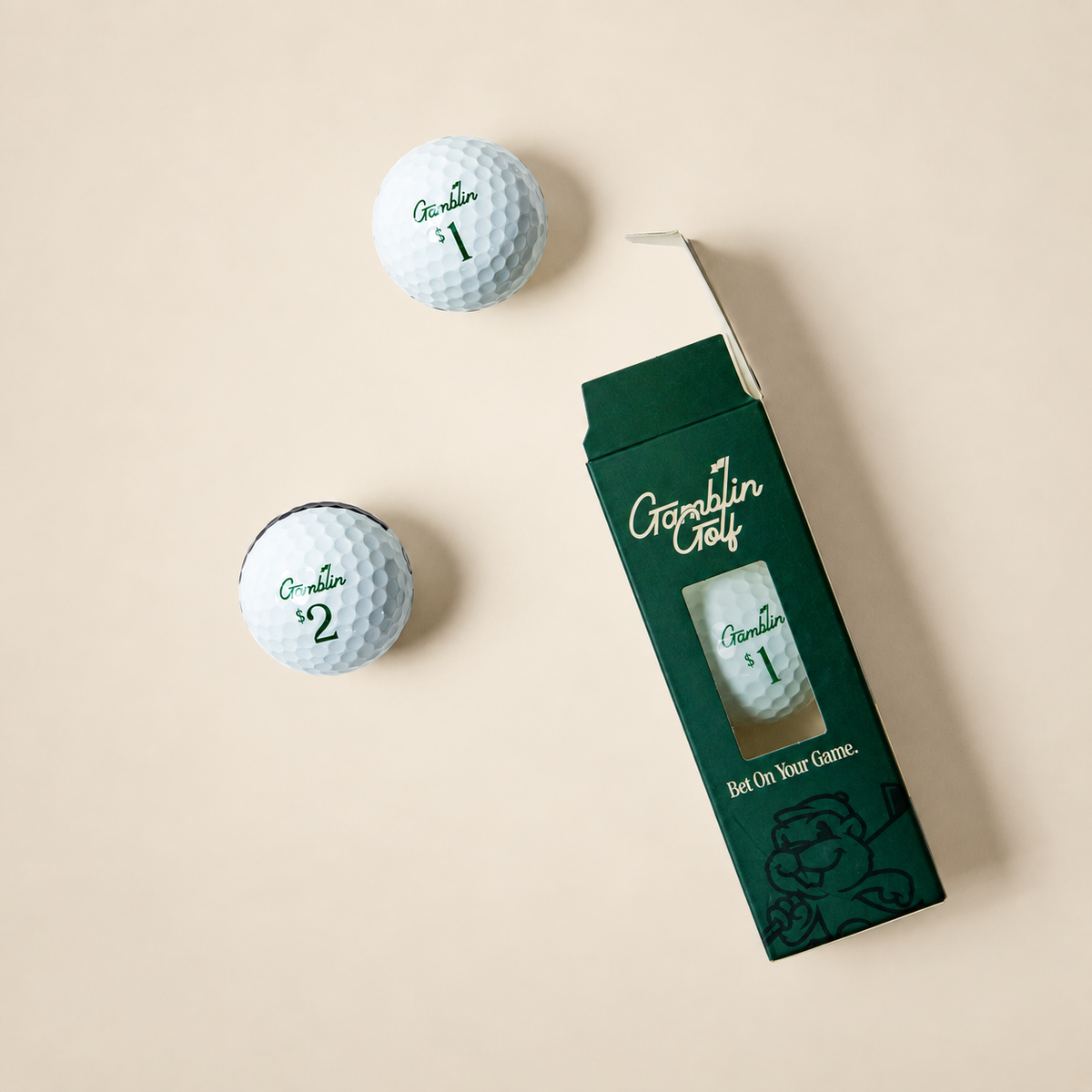Gamblin' Golf - Single Sleeve 3 Balls