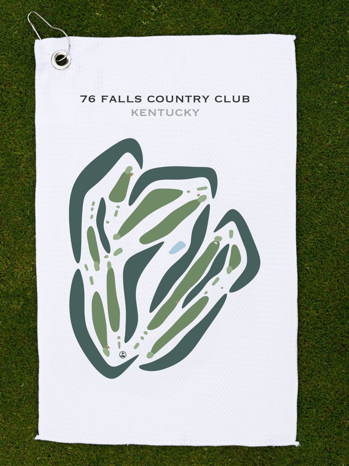 76 Falls Country Club, Kentucky - Printed Golf Courses