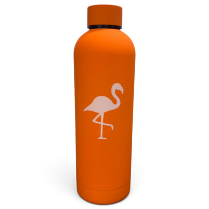 Flamingo Hydration Bottle | 24oz Insulated Stainless Steel | Screw On Lid