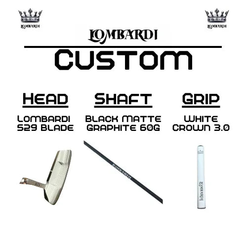 Lombardi Golf Custom 529 Blade Golf Putter - GOLF LEAGUE