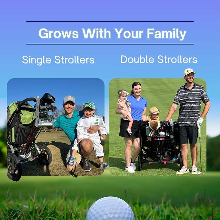 Kid Caddie Golf Stroller - Club Carrier