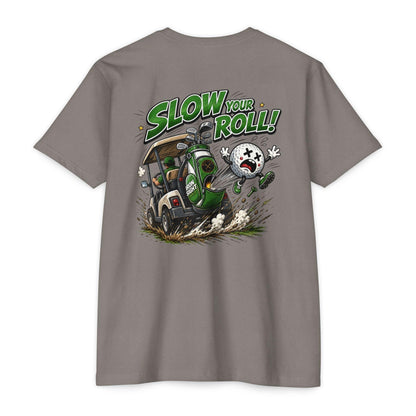 Slow Your Roll Golf T-Shirt — Bogey Bob Jumps Out