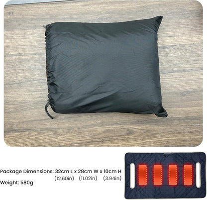 USB Heated Golf Cart Seat Cushion Winter Warmth Essential
