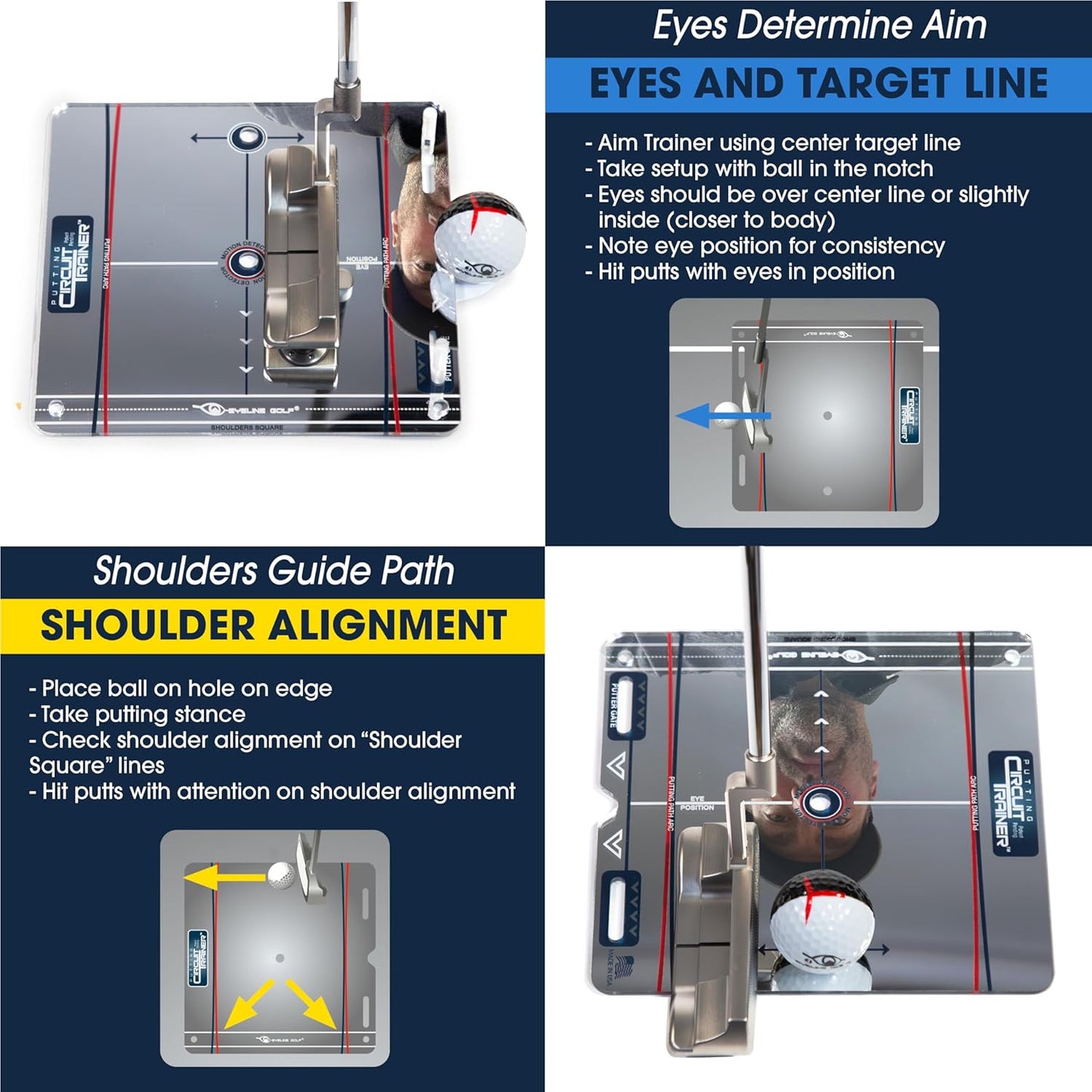 PUTTING CIRCUIT TRAINER - MIRROR TRAINER