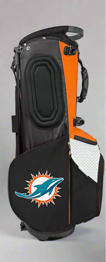 WinCraft - Miami Dolphins Back Nine Stand Golf Bag