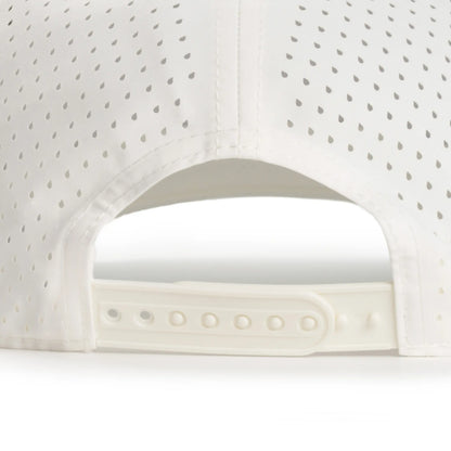 White & Gold Classic Hat