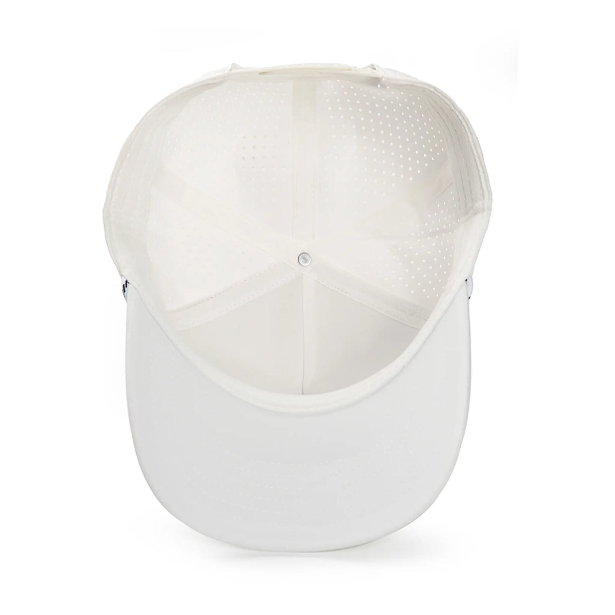 White & Gold Classic Hat