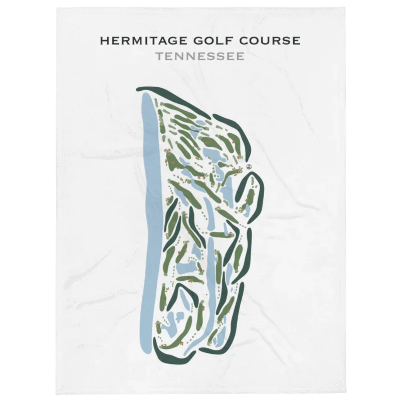 Hermitage Golf Course, Tennessee - Printed Golf Courses