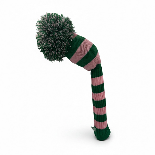 Pink & Green Fairway Wood Headcover - Just4Golf