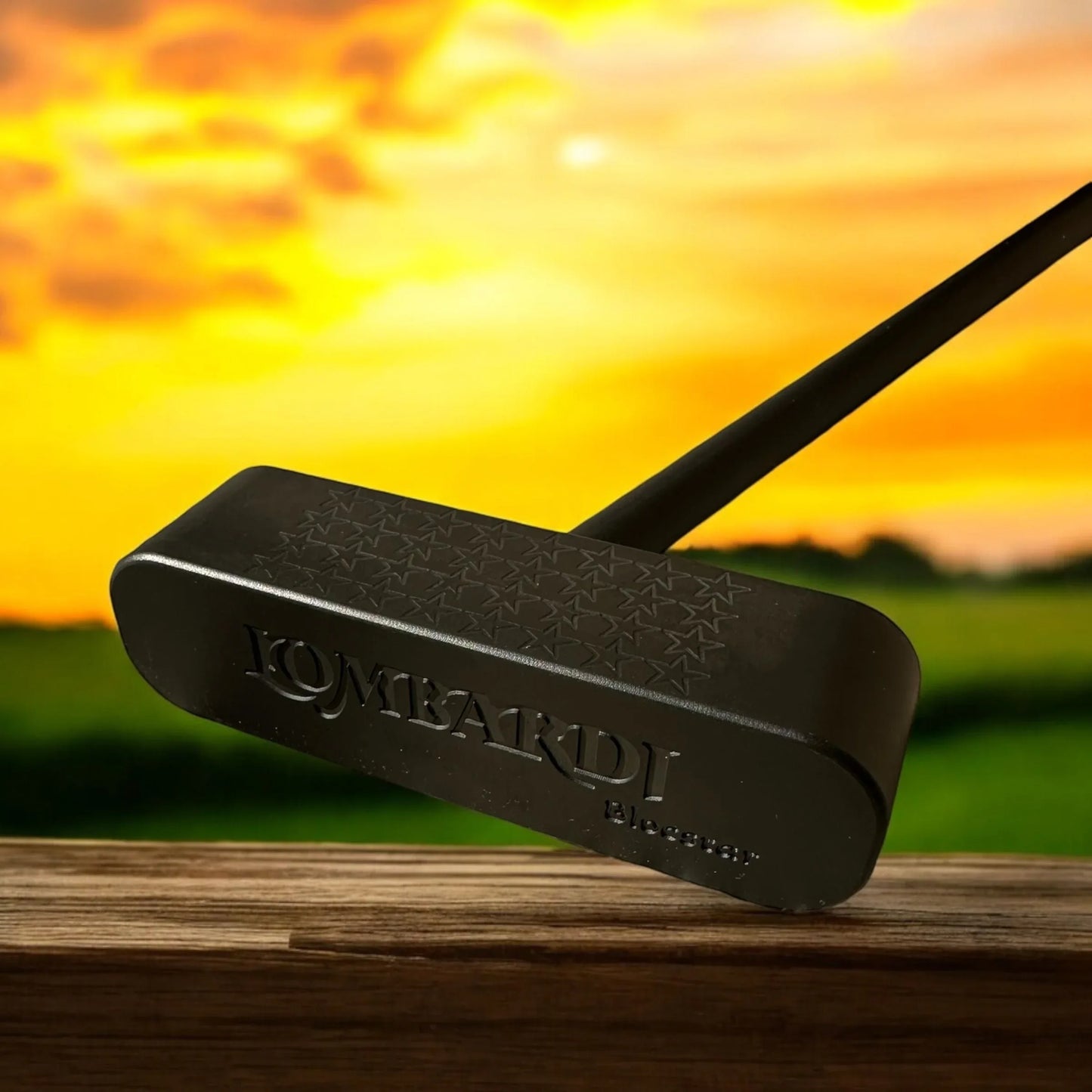 Lombardi Golf Custom Black Blocstar Blade Golf Putter - GOLF LEAGUE