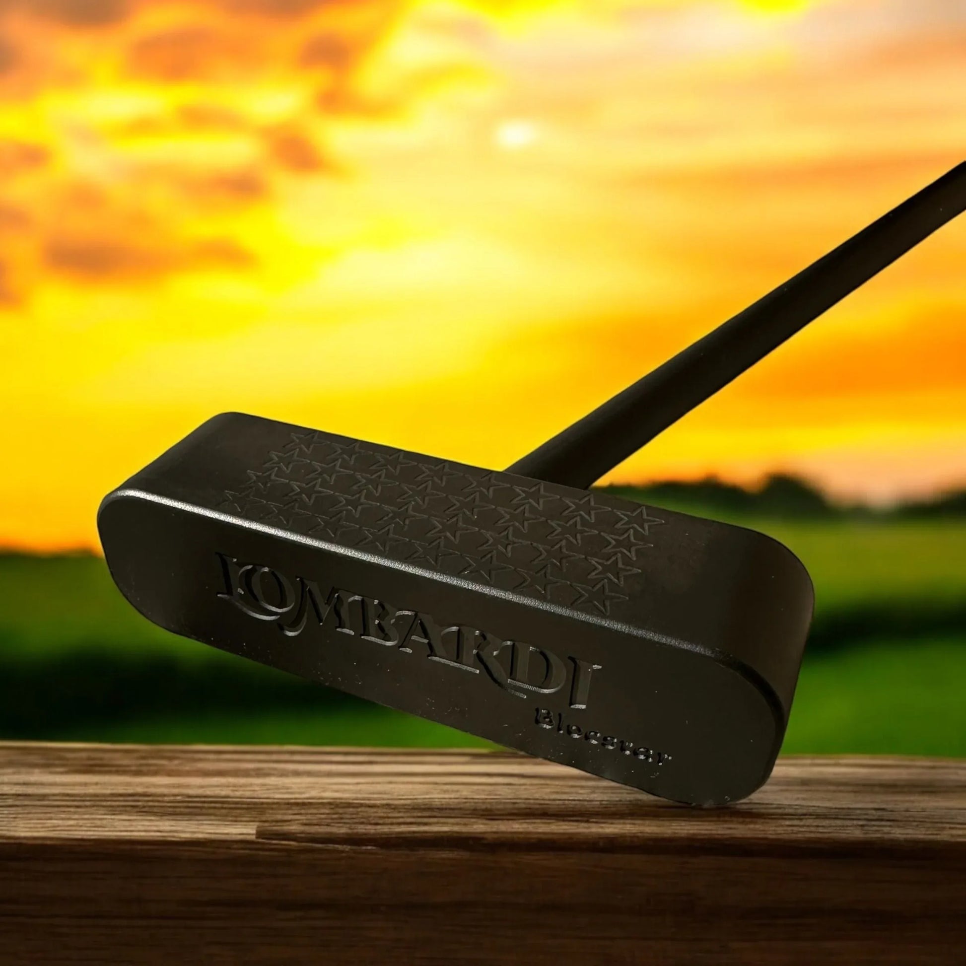 Lombardi Golf Custom Black Blocstar Blade Golf Putter - GOLF LEAGUE