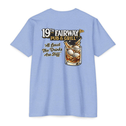 Golf Pub T-Shirt — “19th Fairway Pub & Grill” Vintage Golf Whiskey Tee