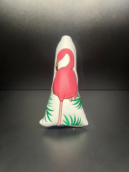 Tropical Flamingos Headcover