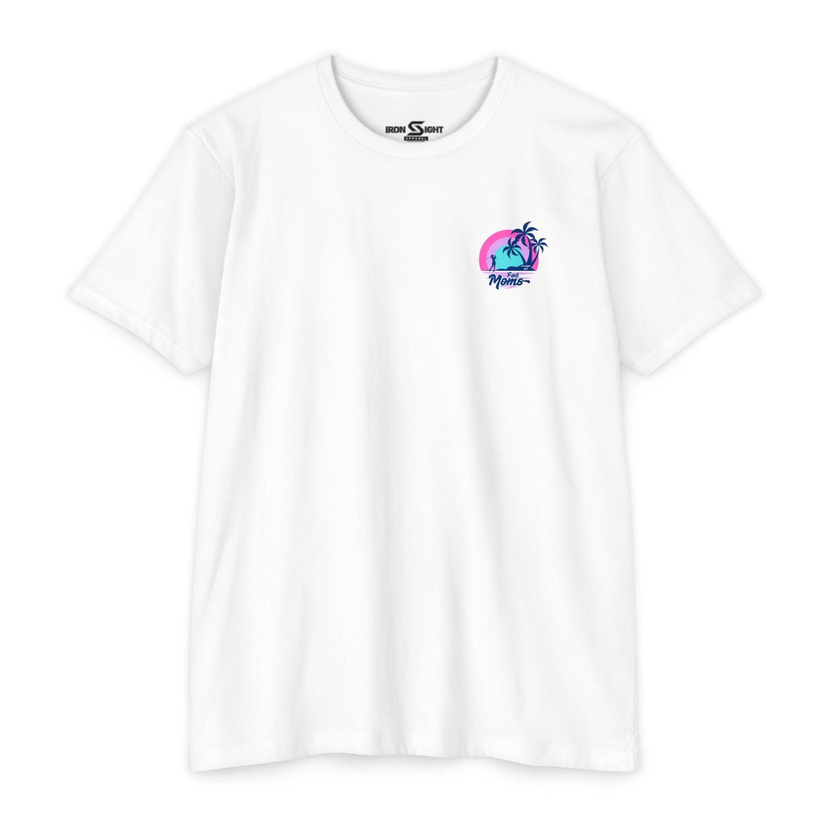 Sundays Are Fore Moms T-Shirt — Retro Beach Palm Graphic