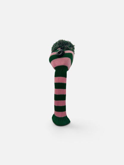 Pink & Green Fairway Wood Headcover - Just4Golf