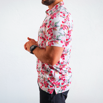 Cherry Blossom Performance Polo